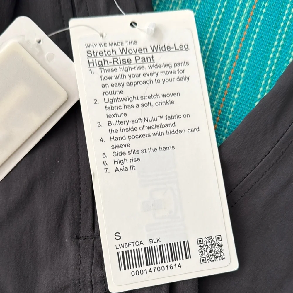 Lululemon Womeńs Stretch Woven Wide-Leg High-Rise Pant - Picture 2 of 5